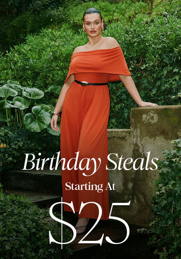 Birthday Steals starting at $25